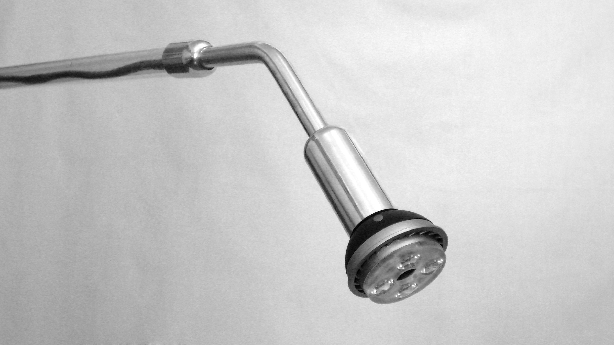 Detail of the laboratory glassware used for the Gost lamp