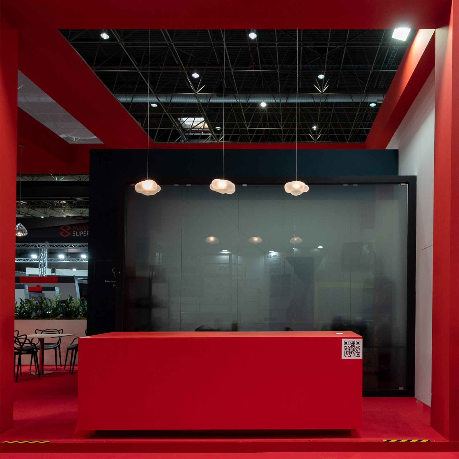 Stand Triulzi a Glasstec Düsseldorf, progetto Alessandro Marelli
