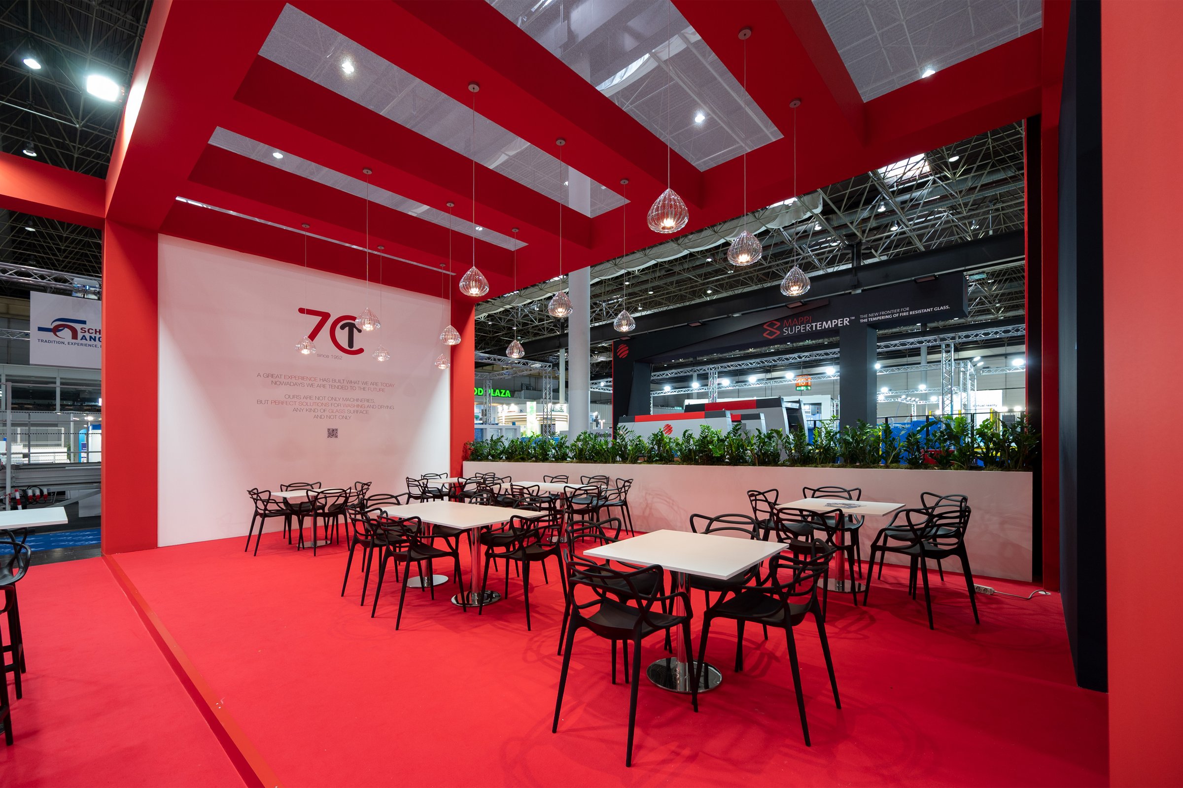 Triulzi stand at Glasstec Düsseldorf