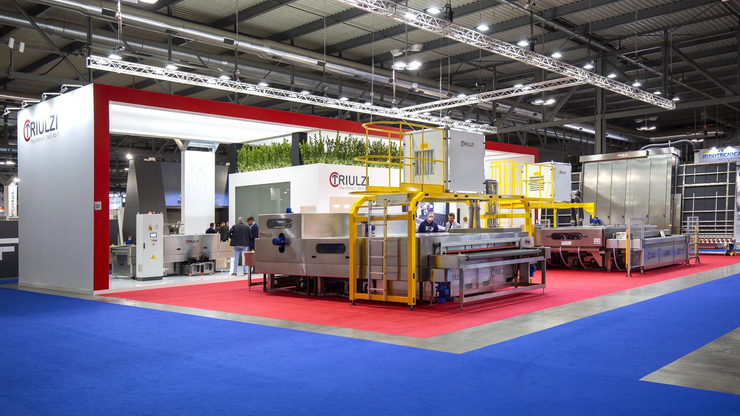 Triulzi stand at Vitrum Milano